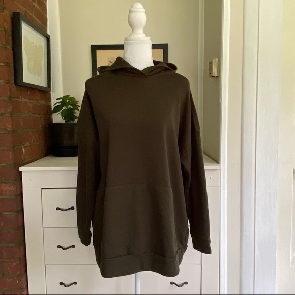 Forever 21 Open Shoulder Hoodie - Picture 1 of 16